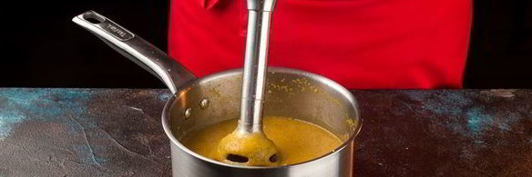 суп-пюре с красной чечевицей