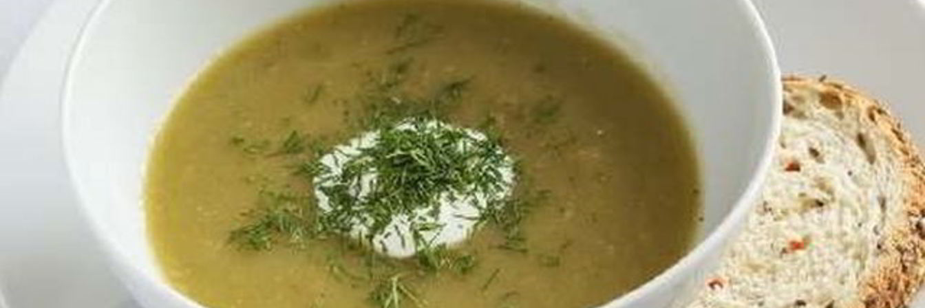 Суп-пюре с куриной печенью