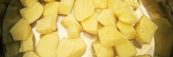 суп-пюре с лососем и креветками