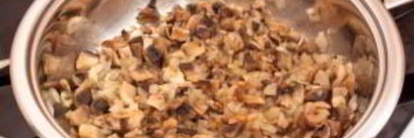 суп-пюре с шампиньонами и картофелем