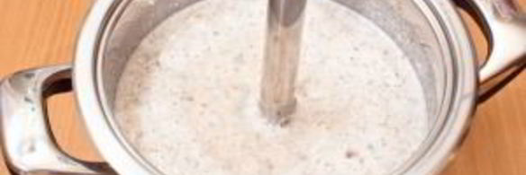 суп-пюре с шампиньонами и картофелем