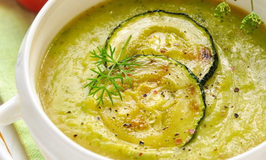 Рецепт супа-пюре с цуккини