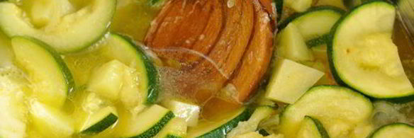 суп-пюре с цуккини