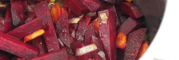 свекольный суп-пюре