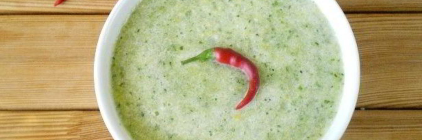 Сыроедческий суп-пюре