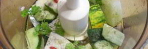 сыроедческий суп-пюре