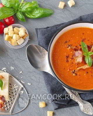 Томатный суп-пюре