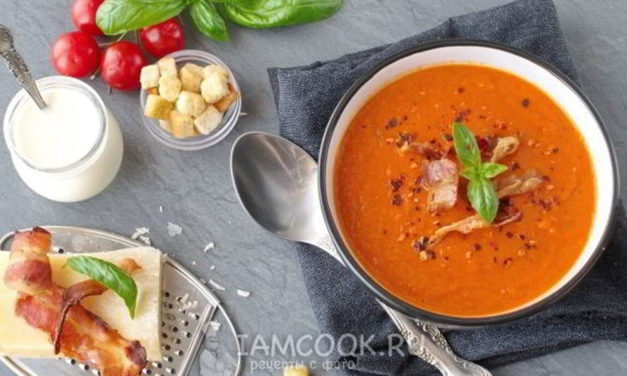 Рецепт томатного супа-пюре
