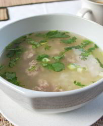 Туркменский гороховый суп-пюре