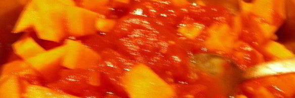 тыквенно-томатный суп-пюре