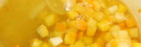 тыквенный суп-пюре со сливками