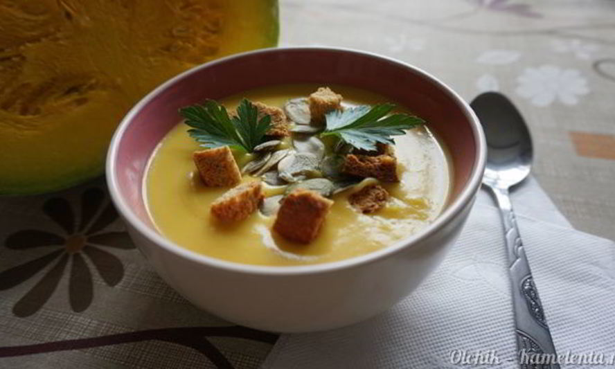 Рецепт тыквенного супа-пюре