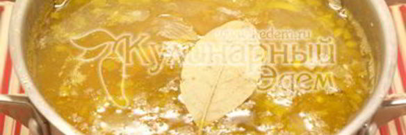 суп с фасолью