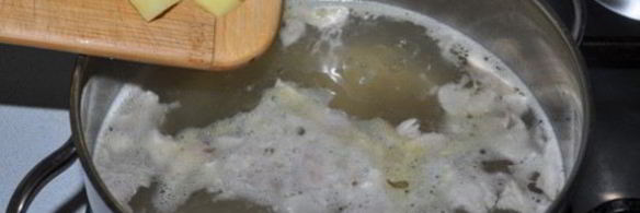 суп с клецками из кус-куса