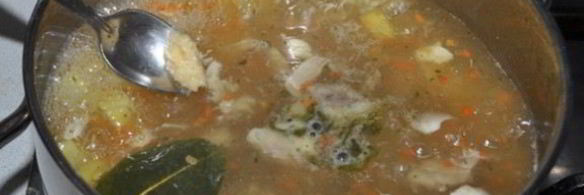 суп с клецками из кус-куса