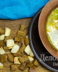 Суп с копченостями