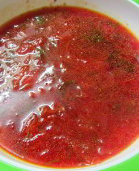 Суп с мясом