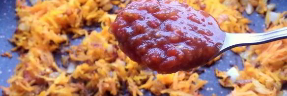 суп с перловкой и томатами