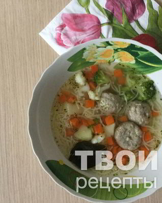 Суп с прованскими травами