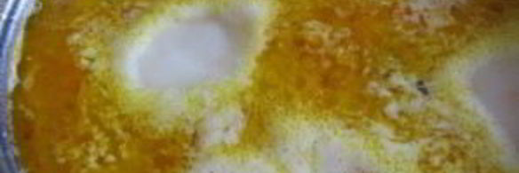 суп с сыром и курицей