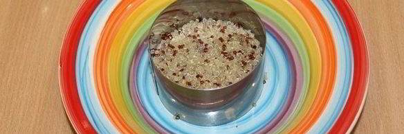 суп с цукини, шпинатом и киноа