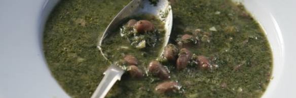 суп со шпинатом