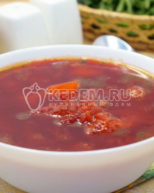 Свекольник постный