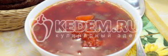 свекольник постный