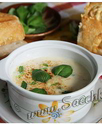 Сырный суп-пюре