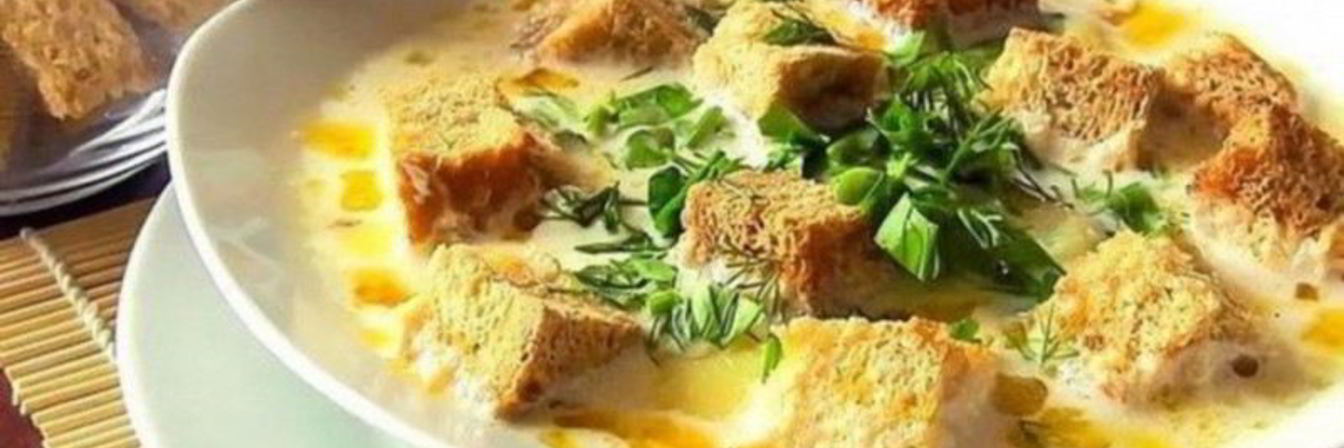 Сырный супчик с картофелем и морковью