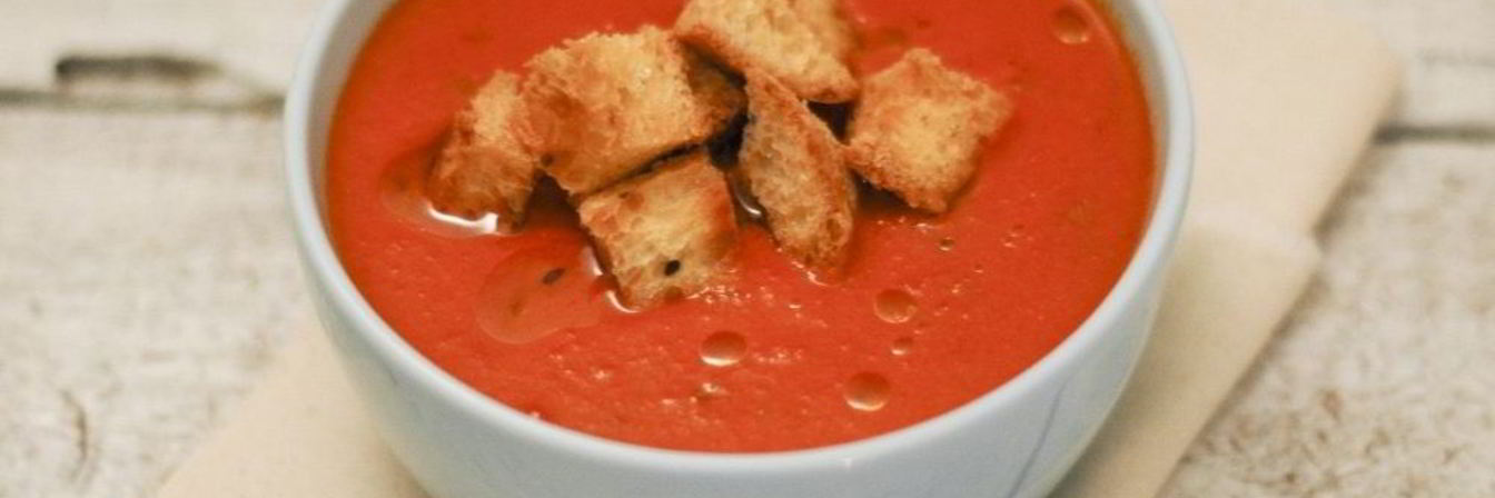 Томатный крем-суп со сливками
