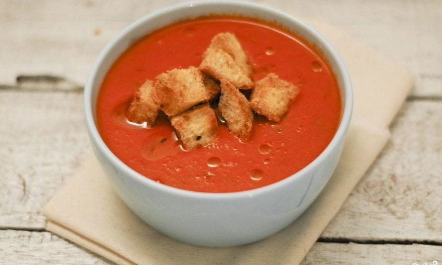 Рецепт томатного крема-супа со сливками