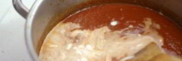 томатный крем-суп со сливками