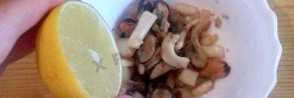 томатный суп с морепродуктами