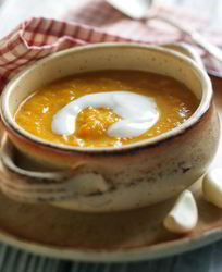 Тыквенный суп на кокосовом молоке