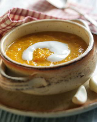 Тыквенный суп на кокосовом молоке