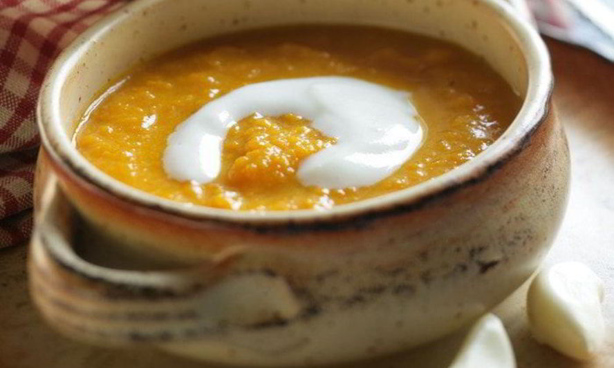 Рецепт тыквенного супа на кокосовом молоке