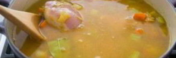 зимний суп с курицей