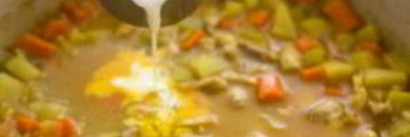 зимний суп с курицей