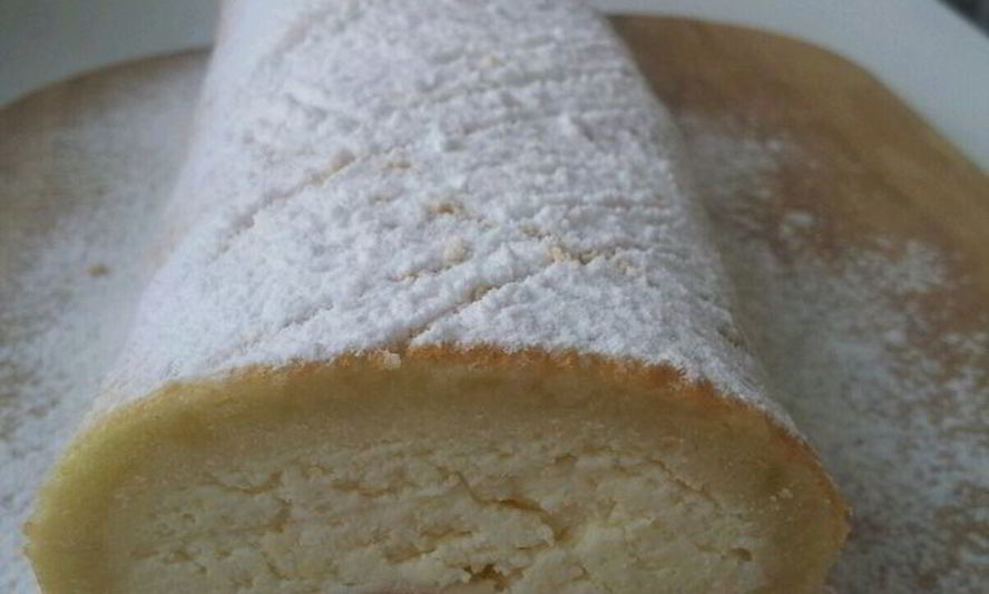 Рецепт белоснежного рулета