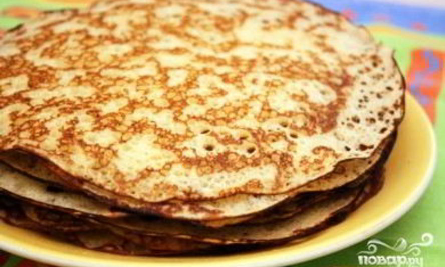 Рецепт английских блинчиков