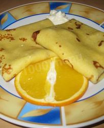 Апельсиновые блины