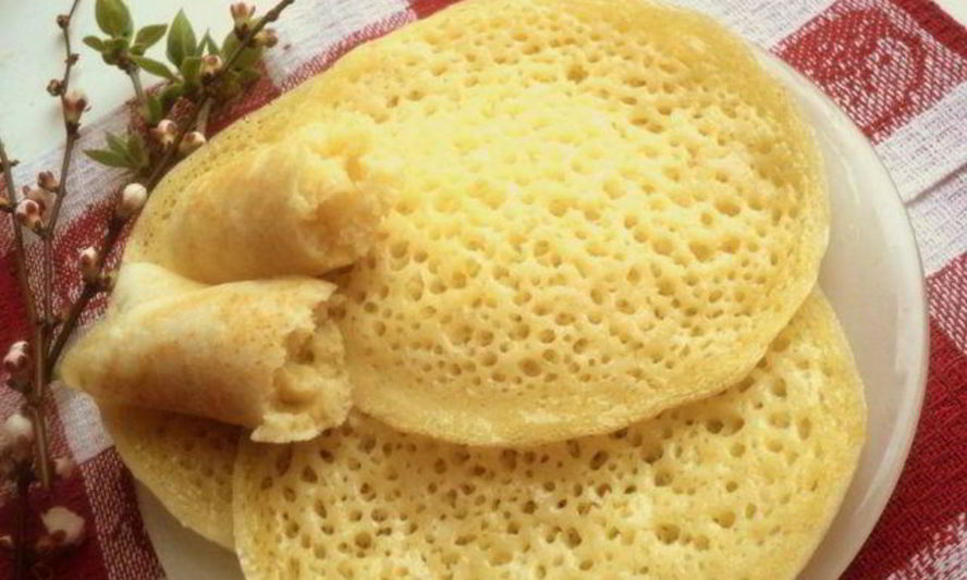 Рецепт баргиров — марокканских блинов