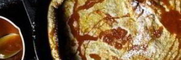 блин с карамельным сиропом