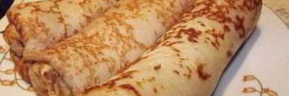 блинчики, фаршированные курицей и грибами