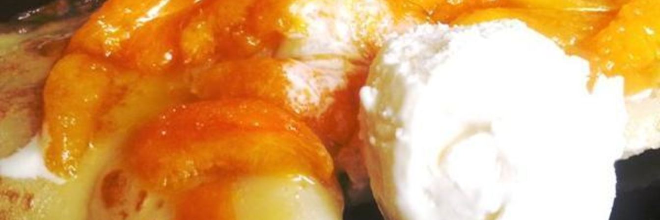 Блинчики — креп фламбе