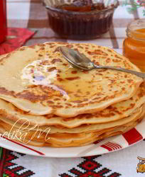 Блинчики на ряженке