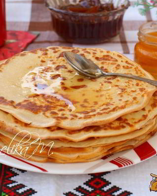Блинчики на ряженке