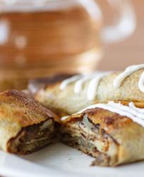 Блинчики с грибами