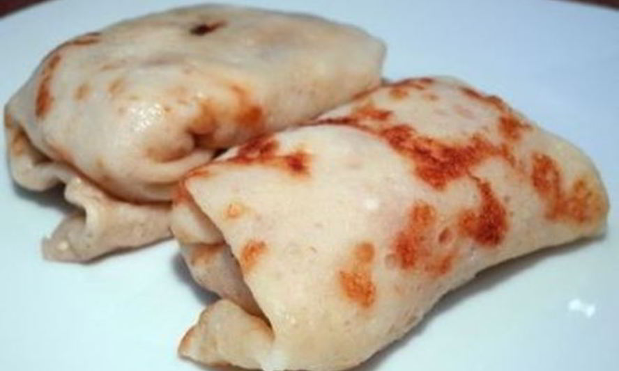 Рецепт блинчиков с капустой и яйцом